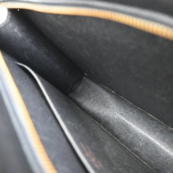 LOUIS VUITTON LV Pochette Homme Clutch Hand Bag Epi Leather Black M52522 02EE938 - Picture 12 of 15